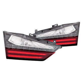 Replacement - Driver and Passenger Side Inner Tail Light Lens and Housing Set (CAPA Certified)