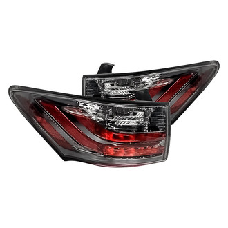 Replacement - Driver and Passenger Side Outer Tail Light Lens and Housing Set (CAPA Certified)