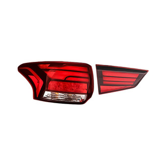 Replacement - Driver Side Driver and Passenger Side Inner and Outer Tail Light Set (CAPA Certified)