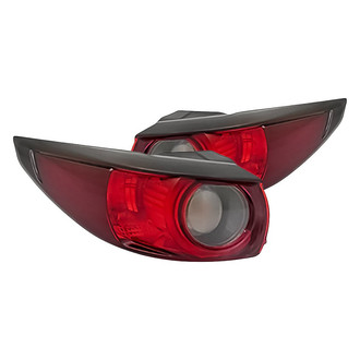 Replacement - Driver and Passenger Side Outer Tail Light Set (Standard Line)