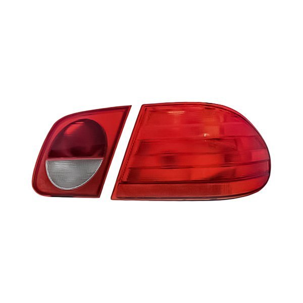 Replacement - Passenger Side Inner and Outer Tail Light Set, Mercedes E Class