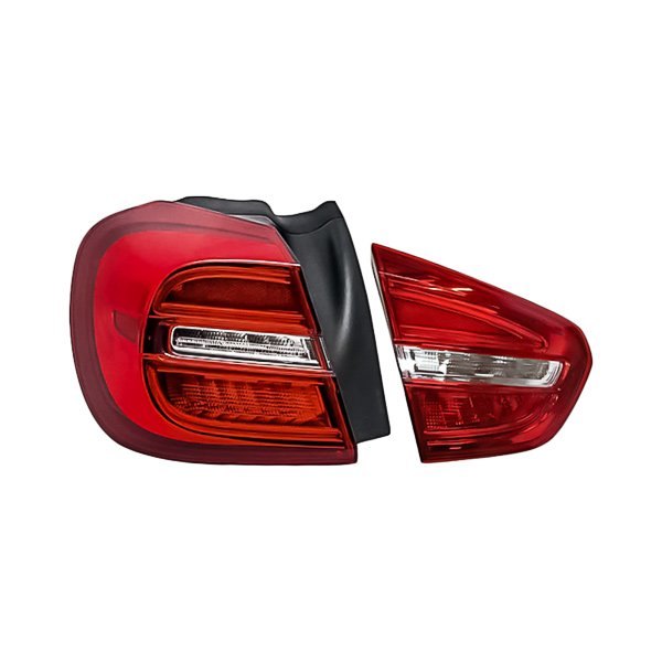 Replacement - Driver Side Inner and Outer Tail Light Set