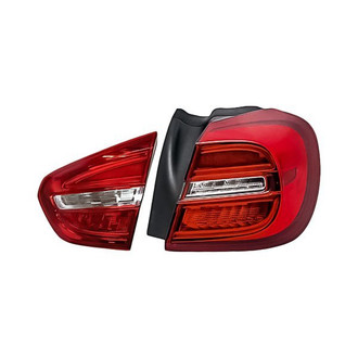 Replacement - Passenger Side Driver and Passenger Side Inner and Outer Tail Light Set (CAPA Certified)