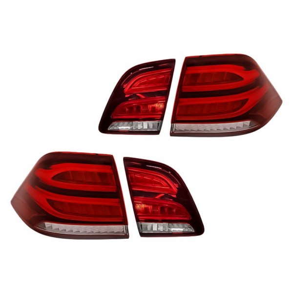 Replacement - Inner and Outer Tail Light Set, Mercedes GLE Class