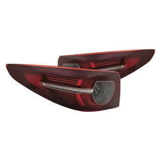 Replacement - Driver and Passenger Side Outer Tail Lights (CAPA Certified)