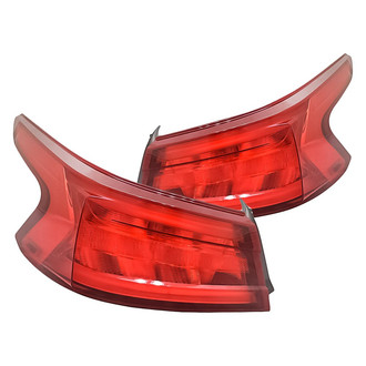 Replacement - Driver and Passenger Side Outer Tail Light Set (Standard Line)