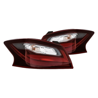 Replacement - Driver and Passenger Side Outer Tail Light Set (CAPA Certified)