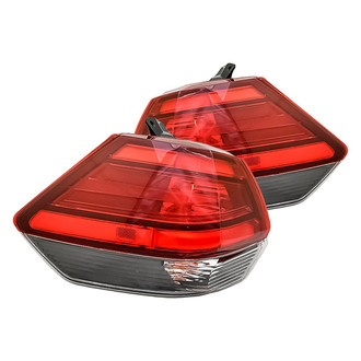 Replacement - Driver and Passenger Side Outer Tail Light Set (CAPA Certified)