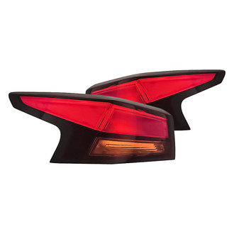 Replacement - Driver and Passenger Side Outer Tail Light Set (CAPA Certified)