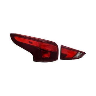 Replacement - Driver Side Driver and Passenger Side Inner and Outer Tail Light Set (Standard Line)