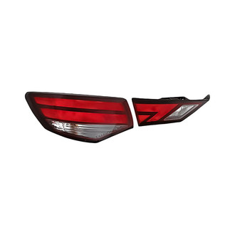 Replacement - Driver Side Driver and Passenger Side Inner and Outer Tail Light Set (CAPA Certified)
