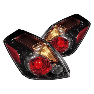 Replacement - Driver and Passenger Side Tail Light Lens and Housing Set (Standard Line)