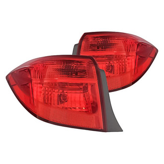 Replacement - Driver and Passenger Side Outer Tail Light Set (CAPA Certified)