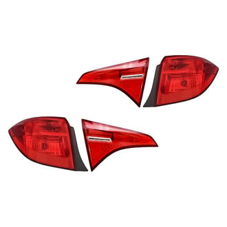 Replacement - Driver and Passenger Side Inner and Outer Tail Light Set (Standard Line)