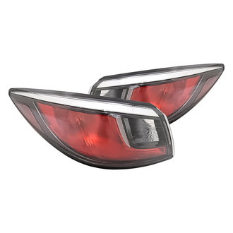 Replacement - Driver and Passenger Side Outer Tail Light Set (CAPA Certified)
