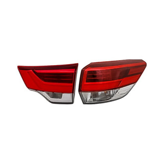 Replacement - Passenger Side Driver and Passenger Side Inner and Outer Tail Light Set (CAPA Certified)