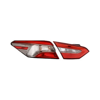 Replacement - Driver Side Driver and Passenger Side Inner and Outer Tail Light Set (Standard Line)