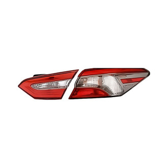 Replacement - Passenger Side Driver and Passenger Side Inner and Outer Tail Light Set (CAPA Certified)