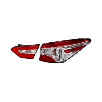 Replacement - Passenger Side Driver and Passenger Side Inner and Outer Tail Light Set (Standard Line)