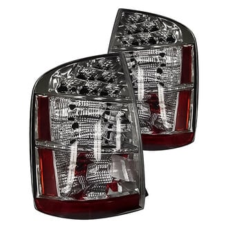 Replacement - Driver and Passenger Side Tail Light Lens and Housing Set (Standard Line)