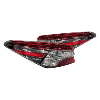 Replacement - Driver and Passenger Side Outer Tail Light Set (CAPA Certified)
