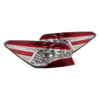 Replacement - Driver and Passenger Side Outer Tail Light Set (Standard Line)