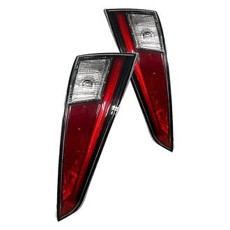 Replacement - Driver and Passenger Side Lower Tail Light Lens and Housing Set (Standard Line)