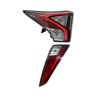 Replacement - Driver Side Driver and Passenger Side Lower and Upper Tail Light Lens and Housing Set (Standard Line)