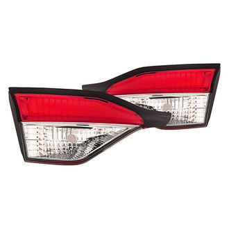 Replacement - Driver and Passenger Side Inner Tail Light Lens and Housing Set (Standard Line)