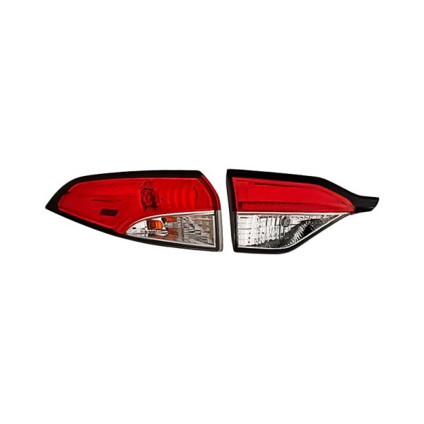 Replacement - Driver Side Inner and Outer Tail Light Set