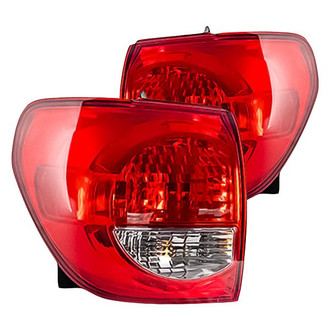Replacement - Driver and Passenger Side Outer Tail Light Set (CAPA Certified)