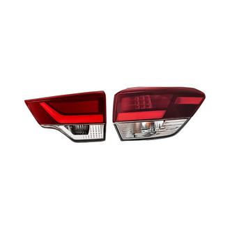 Replacement - Passenger Side Driver and Passenger Side Inner and Outer Tail Light Set (CAPA Certified)