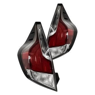 Replacement - Driver and Passenger Side Tail Light Lens and Housing Set (CAPA Certified)