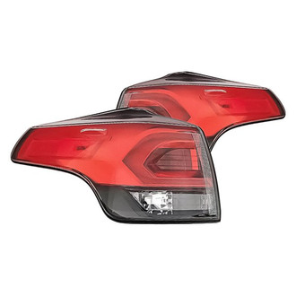 Replacement - Driver and Passenger Side Outer Tail Light Set (CAPA Certified)