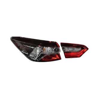 Replacement - Driver Side Driver and Passenger Side Inner and Outer Tail Light Set (Standard Line)