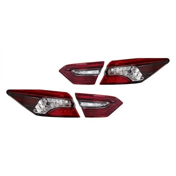 Replacement - Inner and Outer Tail Light Set, Toyota Camry