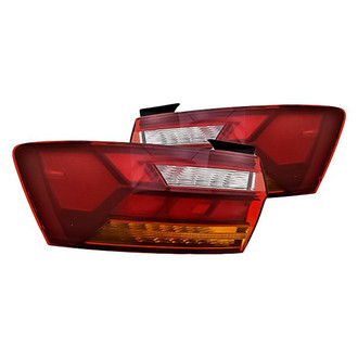 Replacement - Driver and Passenger Side Outer Tail Light Set (CAPA Certified)