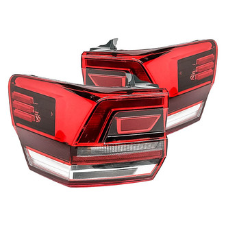Replacement - Driver and Passenger Side Outer Tail Light Set (CAPA Certified)