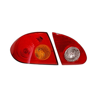 Replacement - Driver Side Driver and Passenger Side Inner and Outer Tail Light Set (Standard Line)