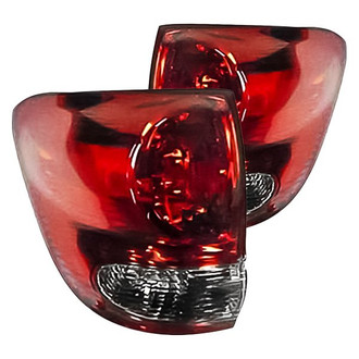 Replacement - Driver and Passenger Side Outer Tail Light Set (CAPA Certified)