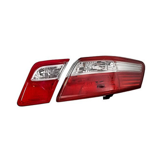 Replacement - Passenger Side Driver and Passenger Side Inner and Outer Tail Light Set (CAPA Certified)