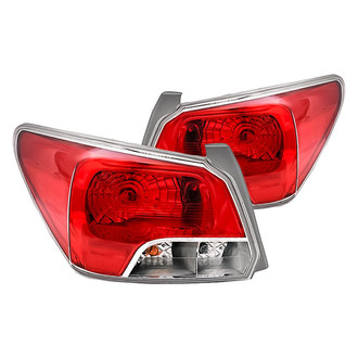 Replacement - Driver and Passenger Side Tail Light Lens and Housing Set (Standard Line)