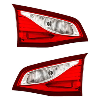 Replacement - Driver and Passenger Side Inner Tail Lights (CAPA Certified)