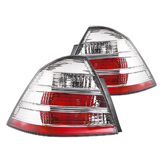 Replacement - Driver and Passenger Side Tail Light Lens and Housings (CAPA Certified)