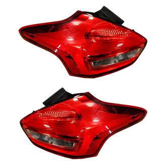 Replacement - Driver and Passenger Side Tail Lights (CAPA Certified)