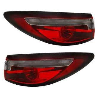 Replacement - Driver and Passenger Side Outer Tail Lights (CAPA Certified)
