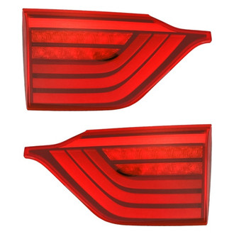 Replacement - Driver and Passenger Side Inner Tail Lights (CAPA Certified)