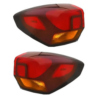 Replacement - Driver and Passenger Side Outer Tail Lights (CAPA Certified)