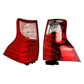 Replacement - Driver and Passenger Side Tail Light Lens and Housings (CAPA Certified)