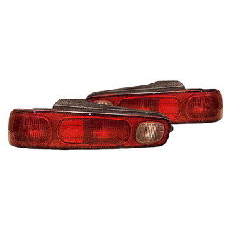 Replacement - Driver and Passenger Side Tail Light Lens and Housings (Standard Line)